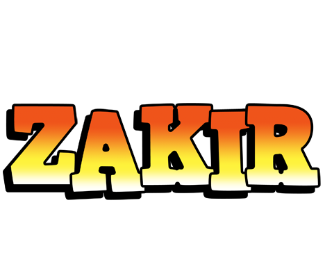 Zakir sunset logo