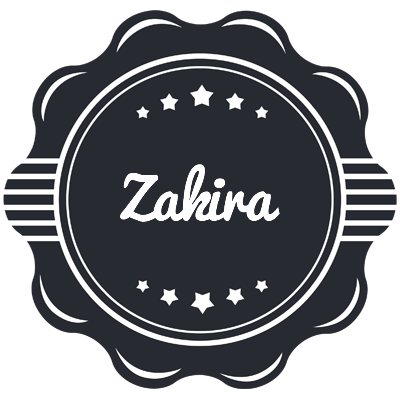 Zakira badge logo