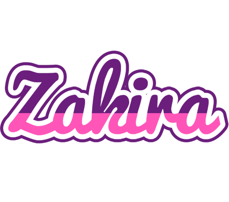 Zakira cheerful logo