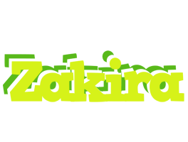 Zakira citrus logo