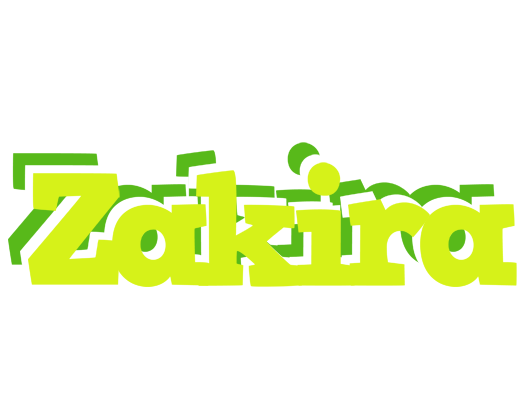 Zakira citrus logo
