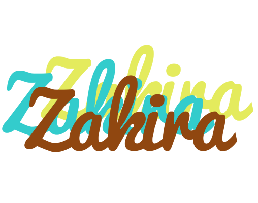 Zakira cupcake logo
