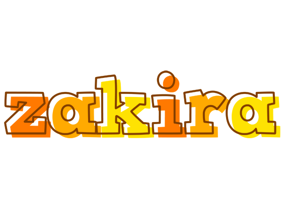 Zakira desert logo