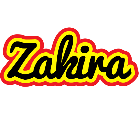 Zakira flaming logo