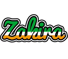 Zakira ireland logo