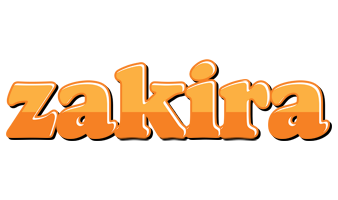 Zakira orange logo