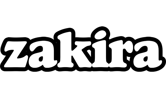 Zakira panda logo