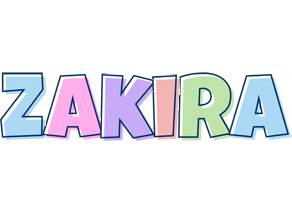 Zakira pastel logo