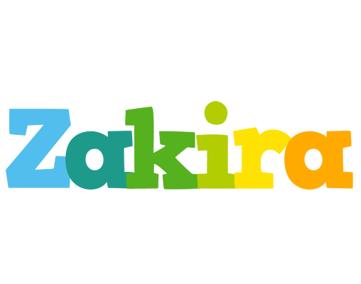 Zakira rainbows logo
