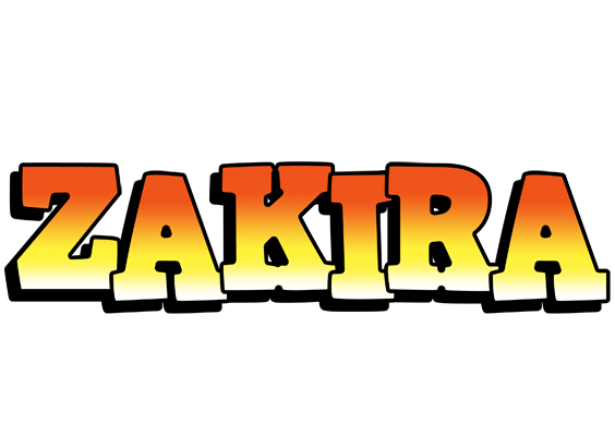 Zakira sunset logo