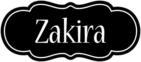 Zakira welcome logo