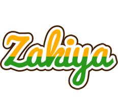 Zakiya banana logo