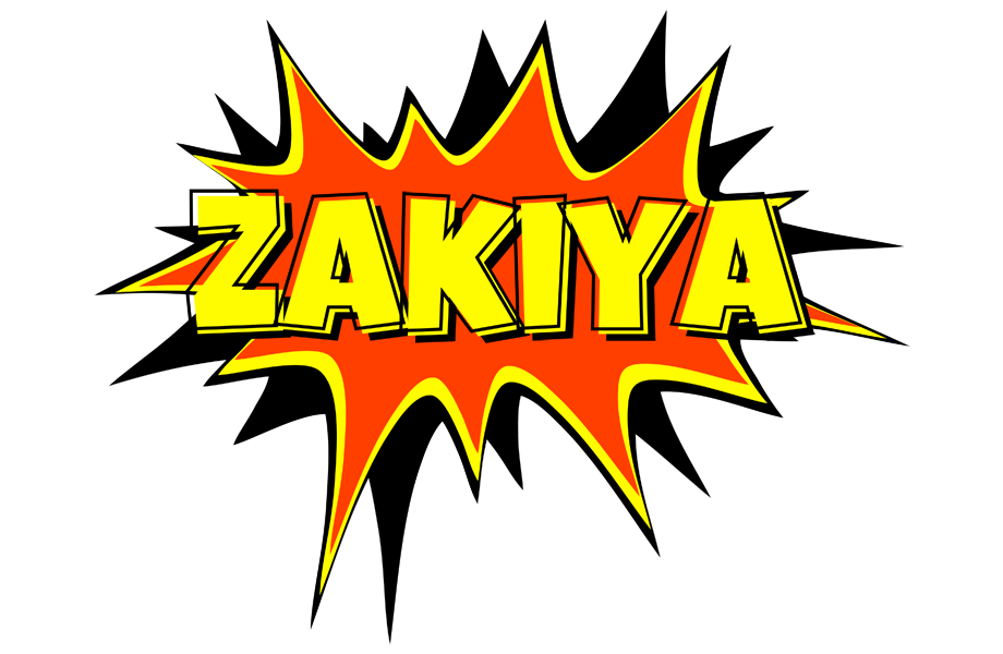 Zakiya bazinga logo