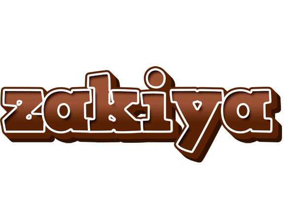 Zakiya brownie logo
