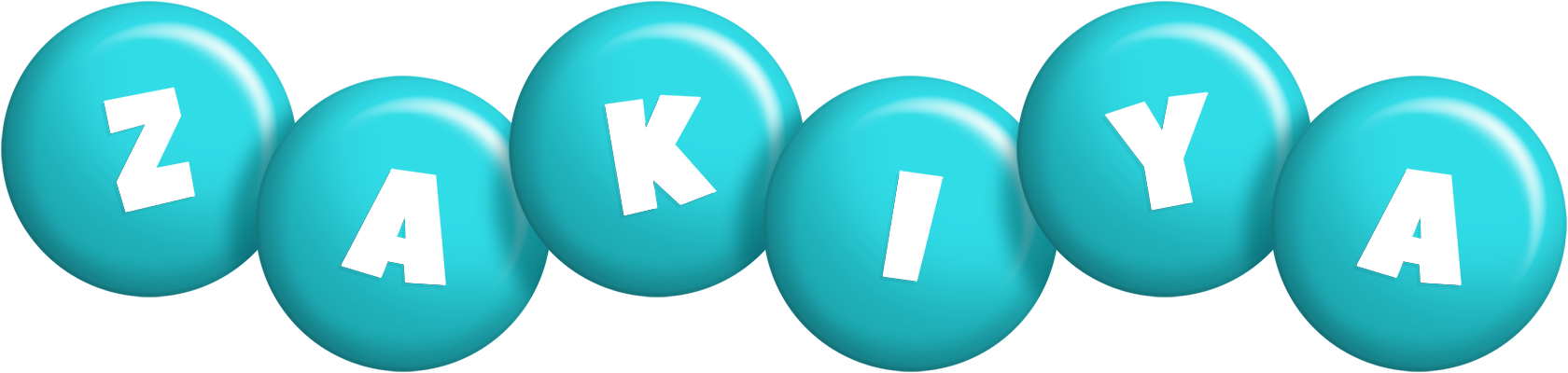 Zakiya candy-azur logo