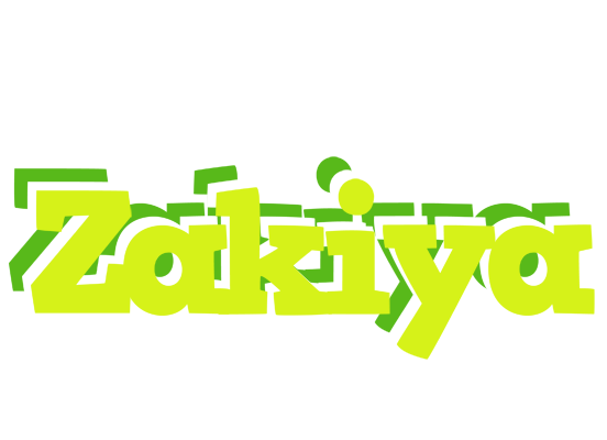Zakiya citrus logo