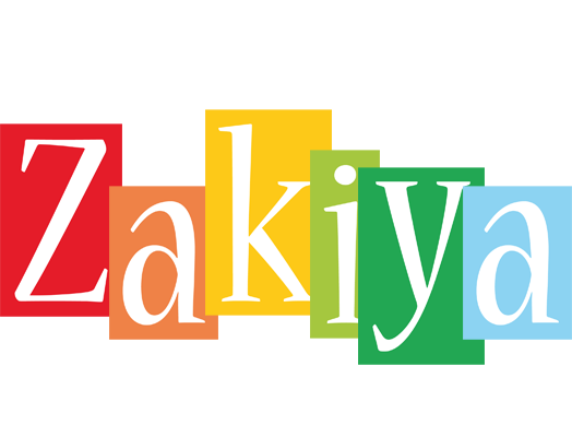Zakiya colors logo