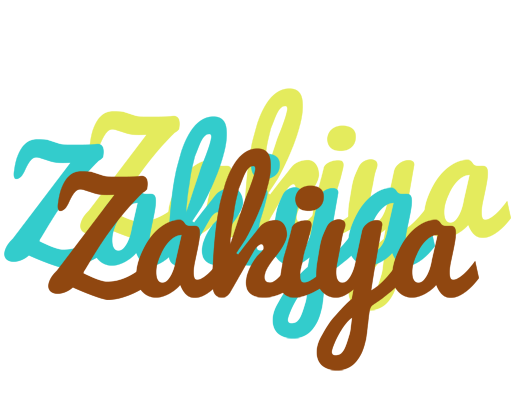 Zakiya cupcake logo