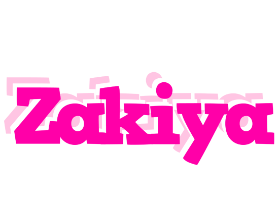 Zakiya dancing logo