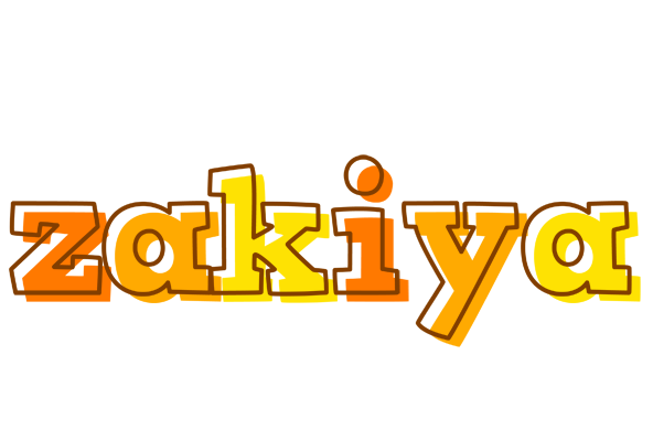 Zakiya desert logo