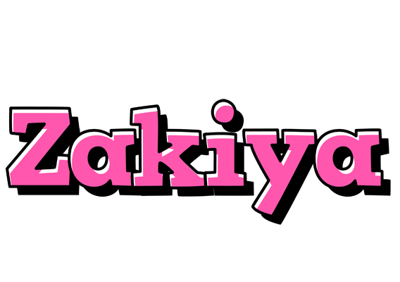 Zakiya girlish logo
