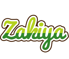 Zakiya golfing logo