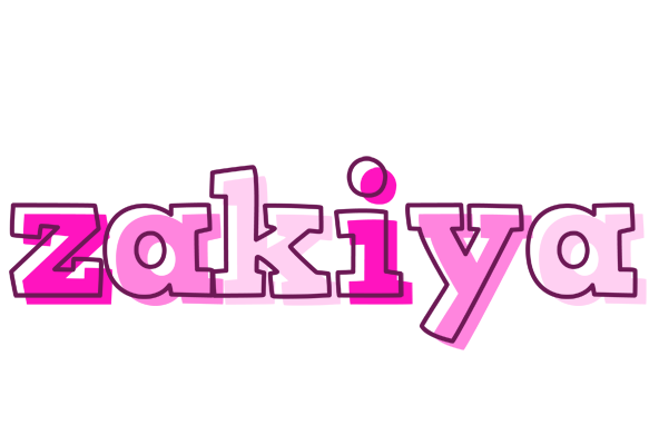 Zakiya hello logo