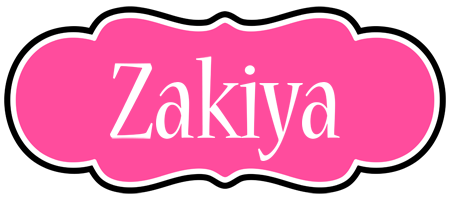 Zakiya invitation logo