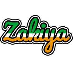 Zakiya ireland logo