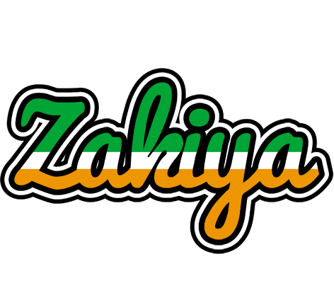 Zakiya ireland logo