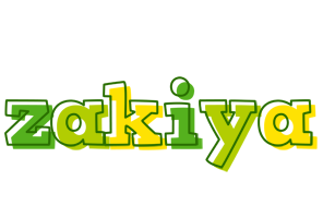 Zakiya juice logo