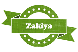 Zakiya natural logo