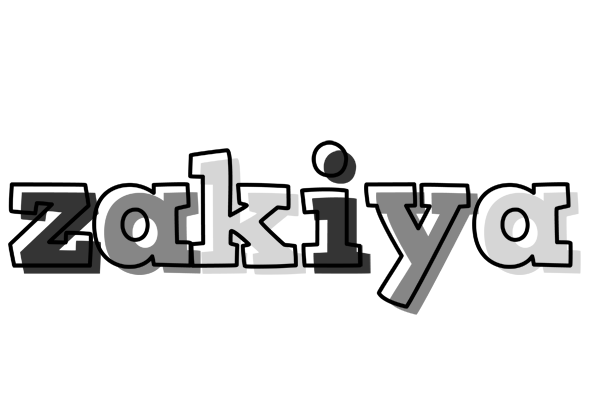 Zakiya night logo