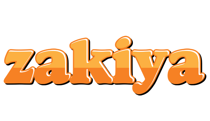 Zakiya orange logo