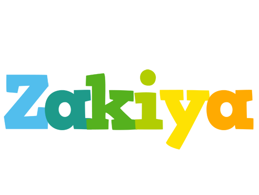 Zakiya rainbows logo