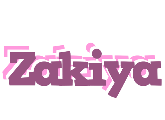 Zakiya relaxing logo