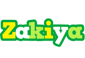 Zakiya soccer logo