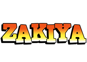 Zakiya sunset logo