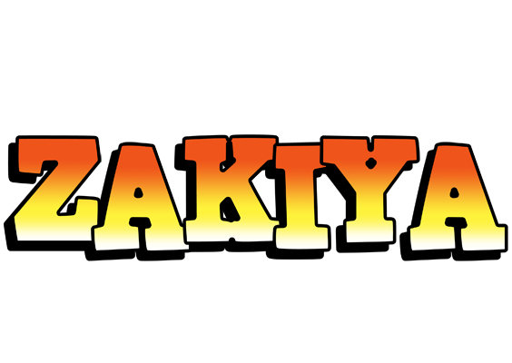 Zakiya sunset logo