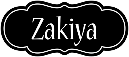 Zakiya welcome logo