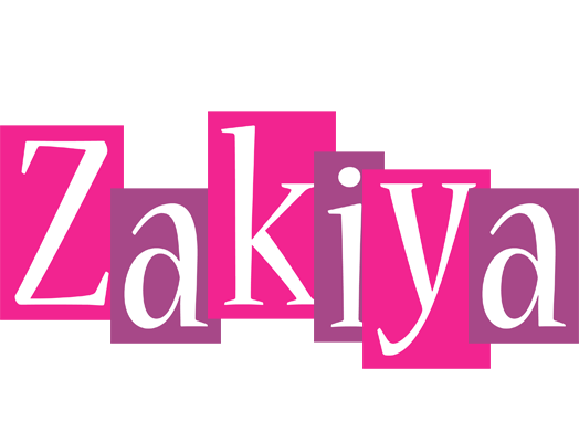 Zakiya whine logo