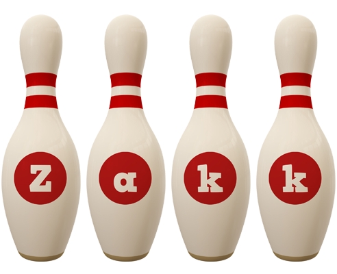 Zakk bowling-pin logo