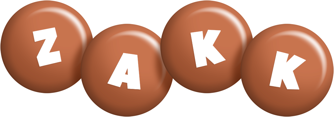 Zakk candy-brown logo