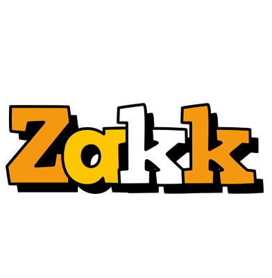 Zakk cartoon logo