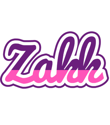Zakk cheerful logo