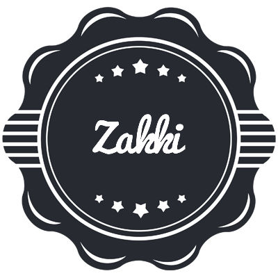 Zakki badge logo