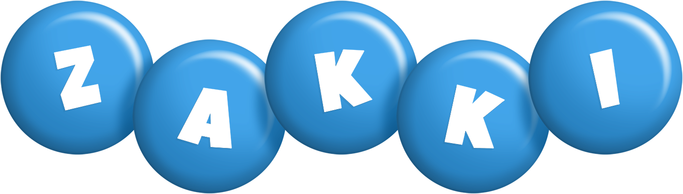 Zakki candy-blue logo