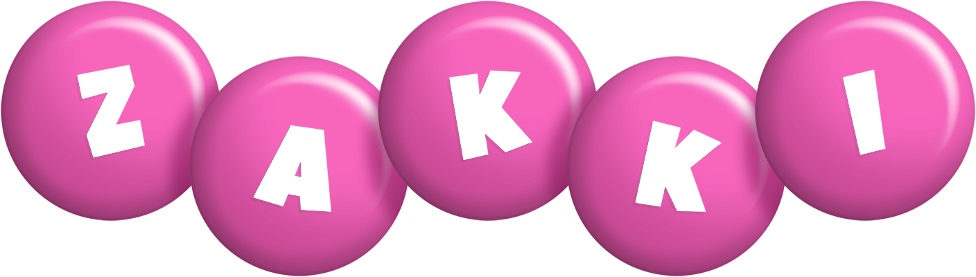 Zakki candy-pink logo