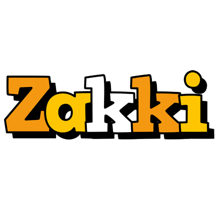 Zakki cartoon logo