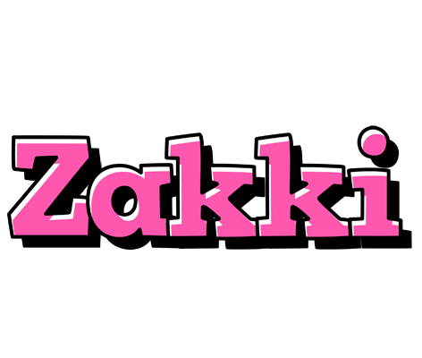 Zakki girlish logo